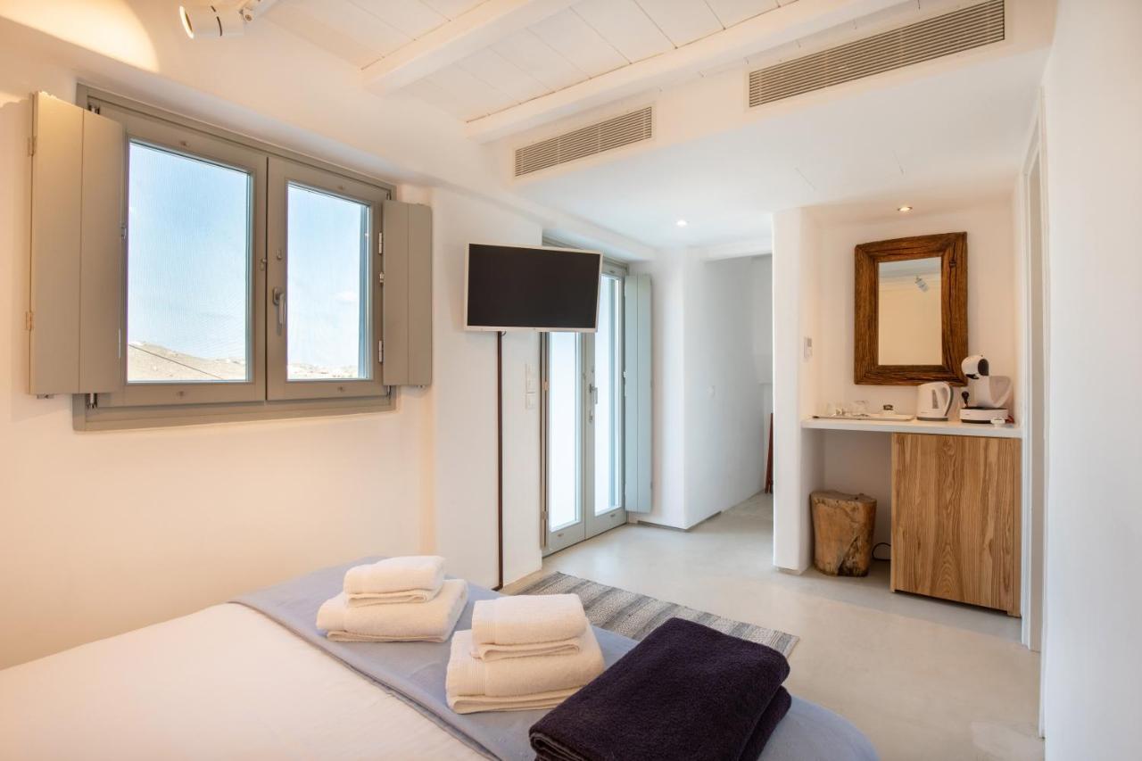The Summit Of Mykonos Bed & Breakfast Кало Ливади Екстериор снимка