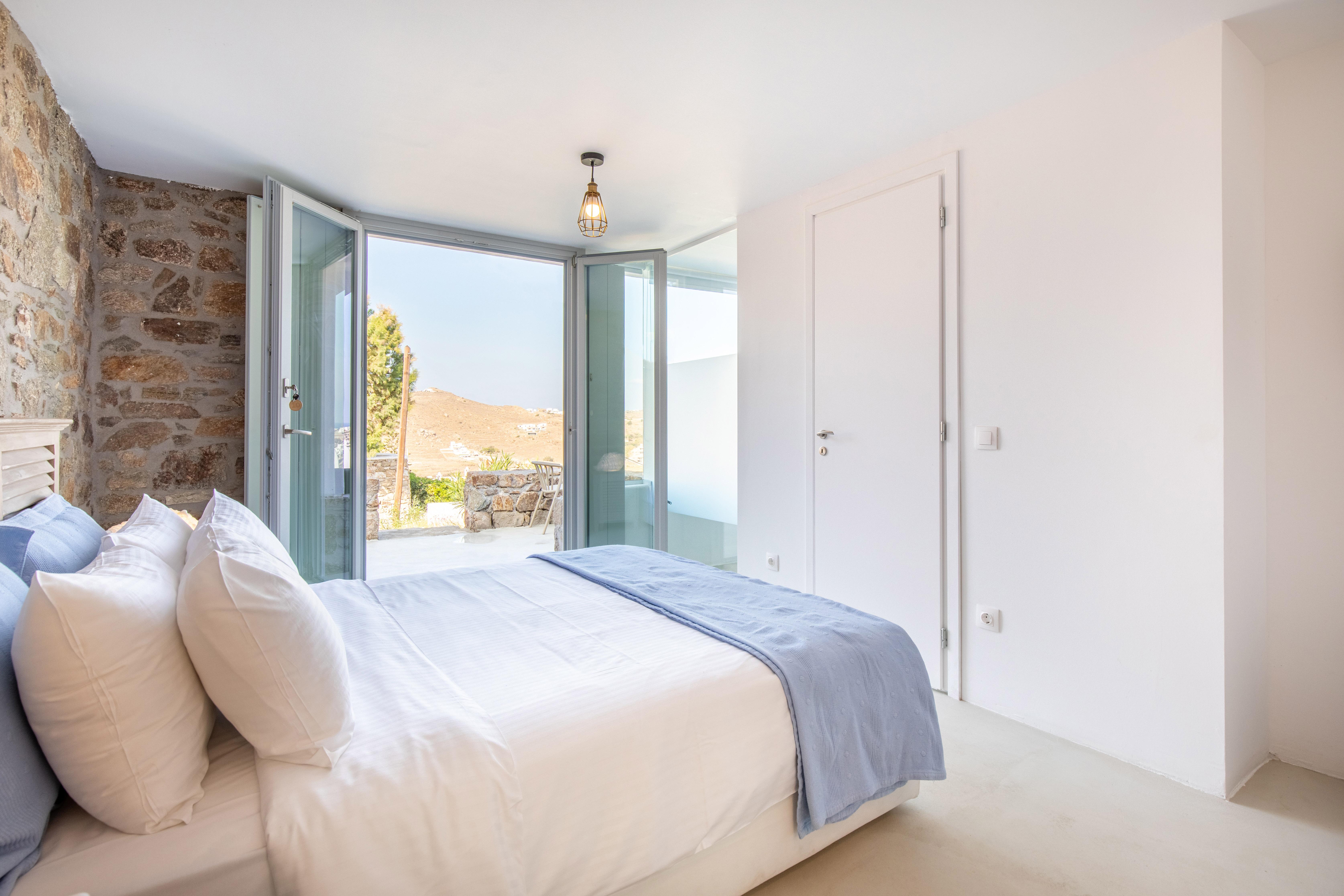 The Summit Of Mykonos Bed & Breakfast Кало Ливади Екстериор снимка