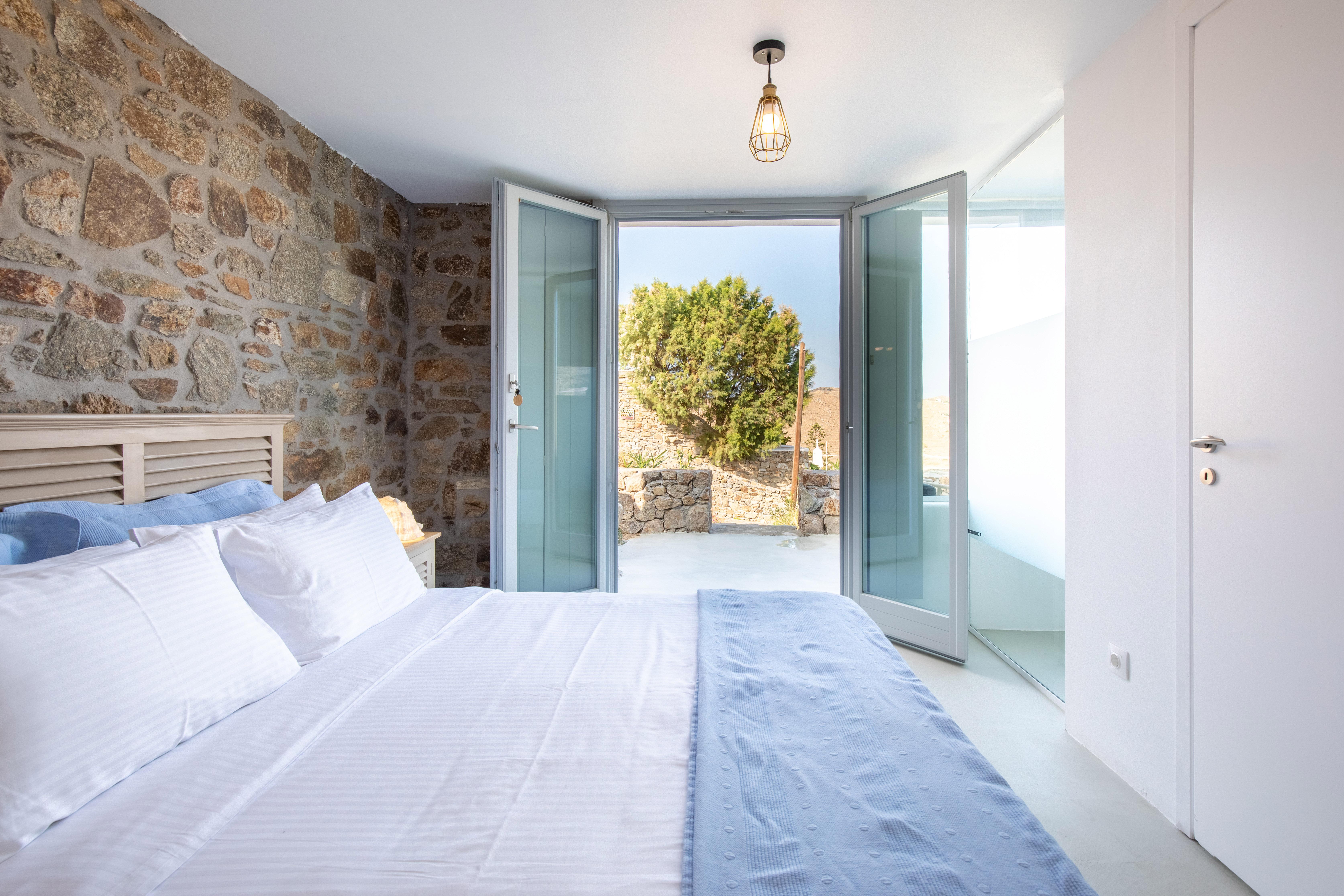 The Summit Of Mykonos Bed & Breakfast Кало Ливади Екстериор снимка