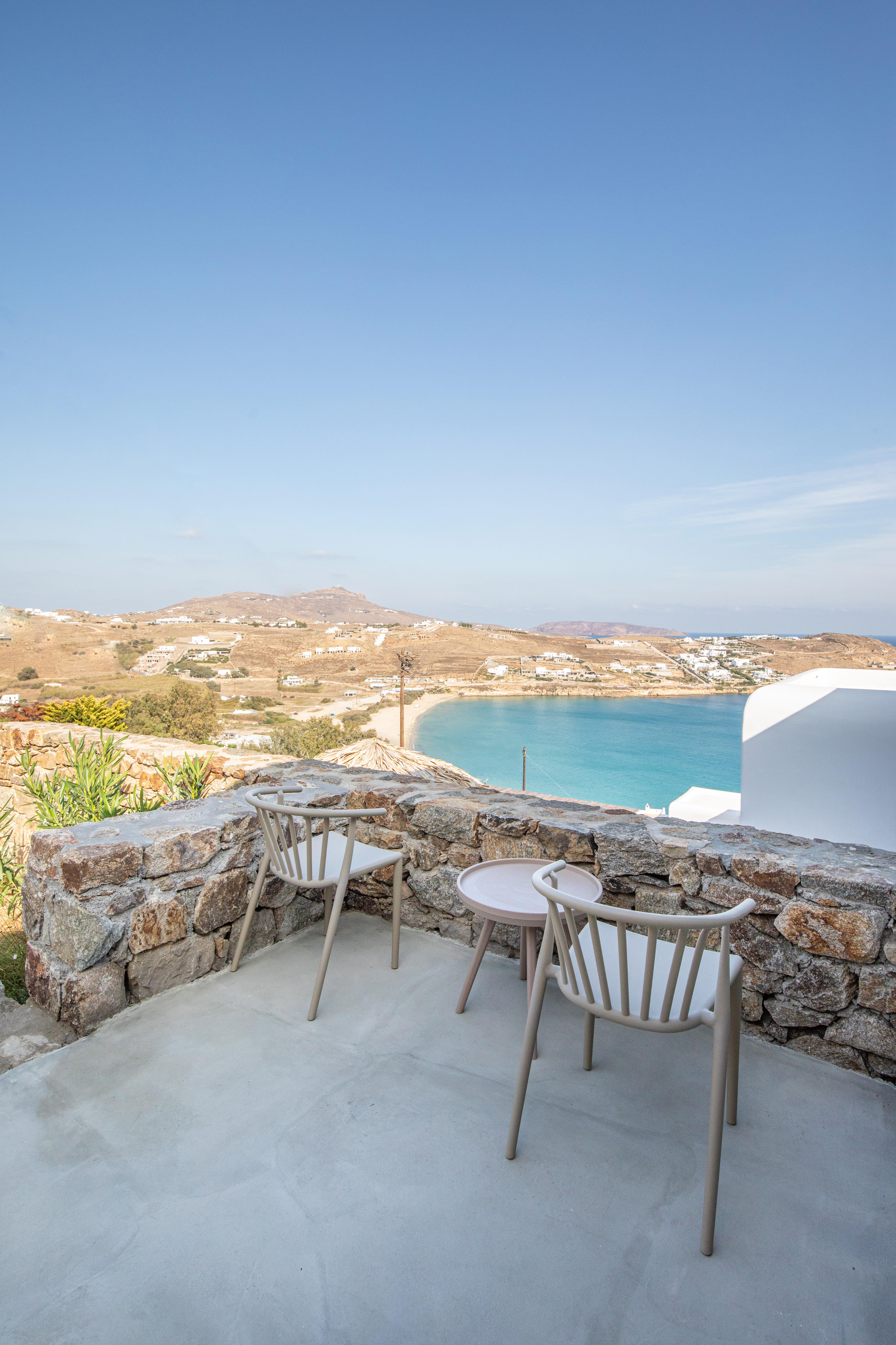 The Summit Of Mykonos Bed & Breakfast Кало Ливади Екстериор снимка