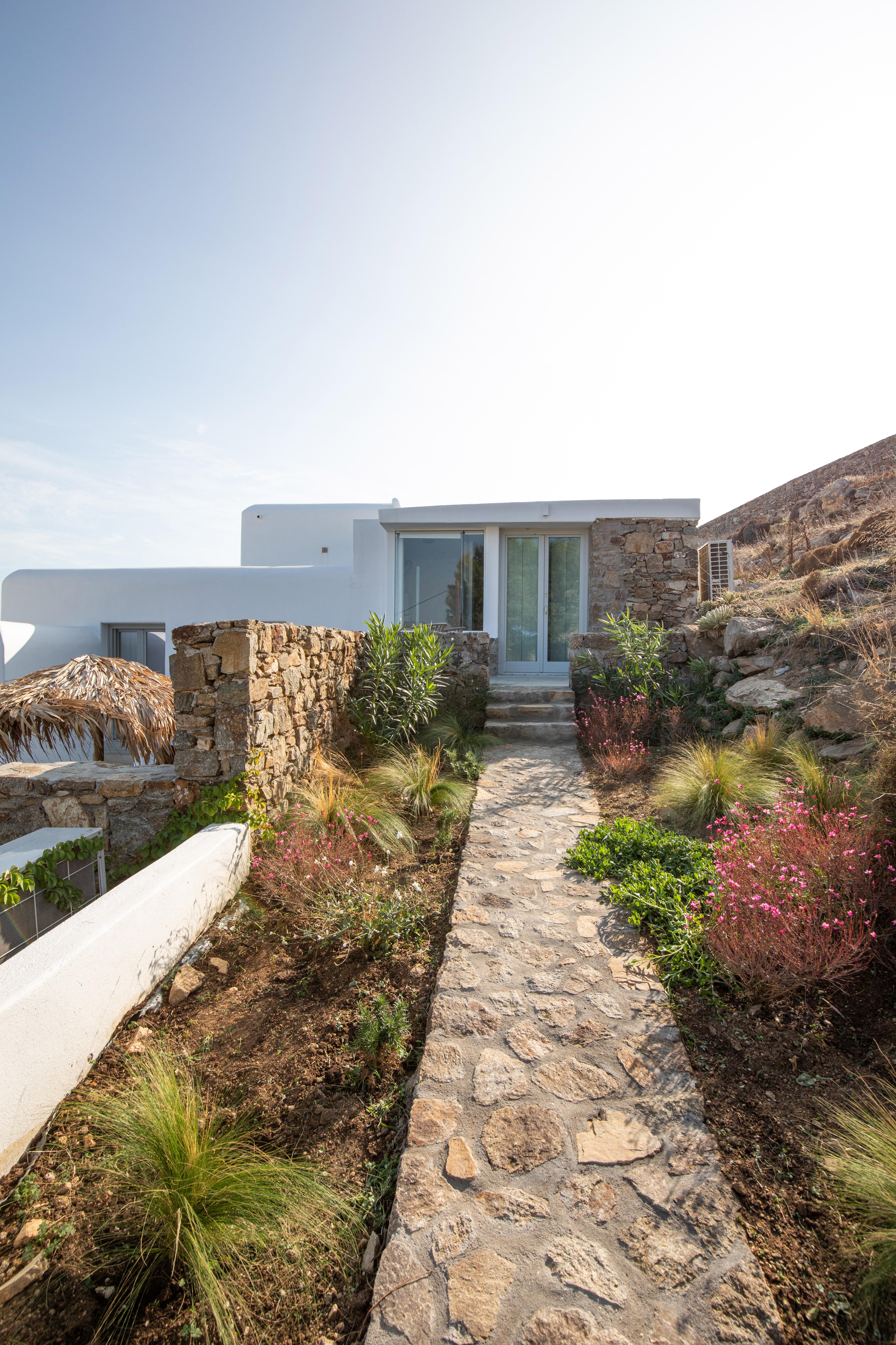 The Summit Of Mykonos Bed & Breakfast Кало Ливади Екстериор снимка