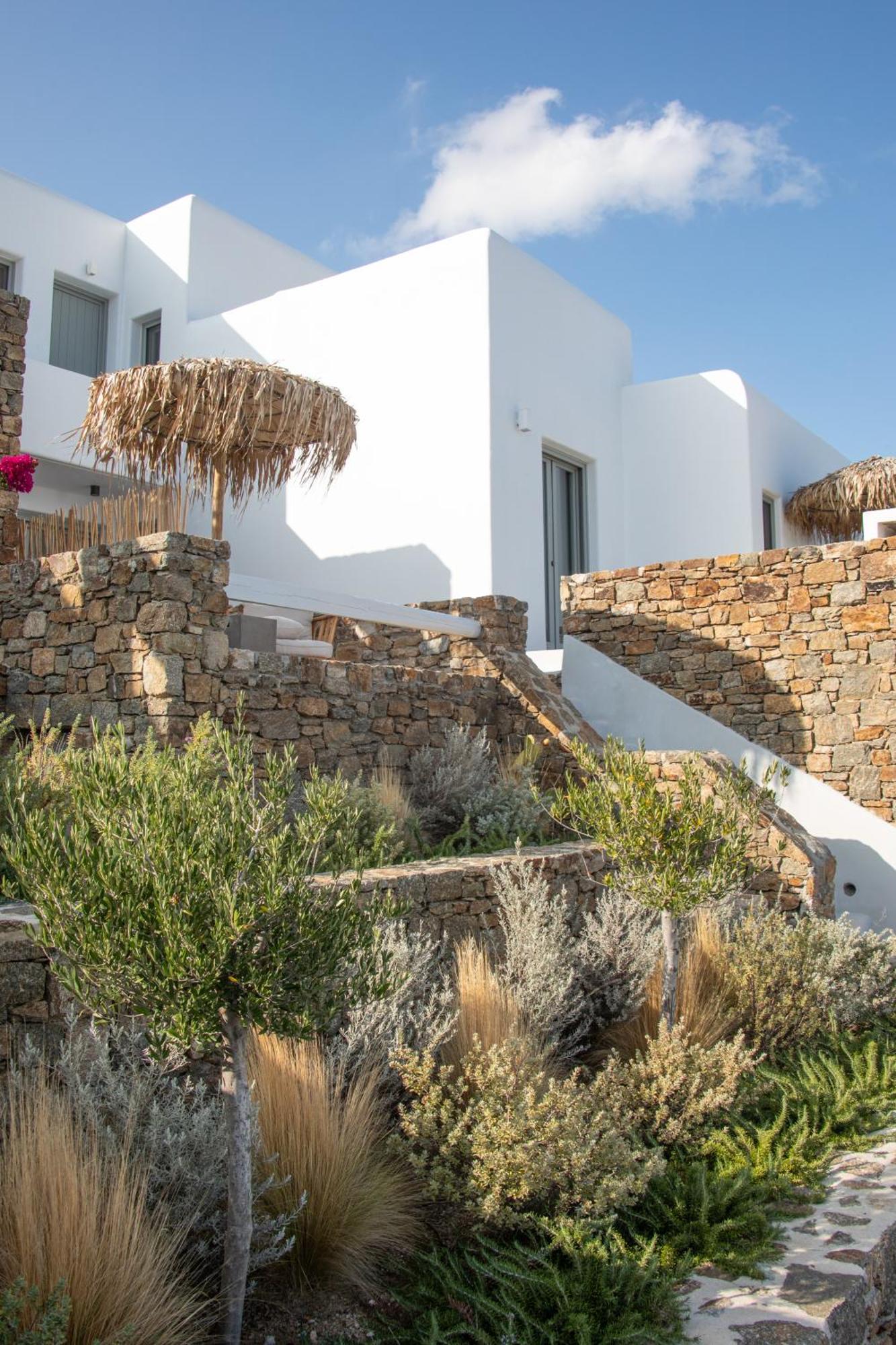 The Summit Of Mykonos Bed & Breakfast Кало Ливади Екстериор снимка