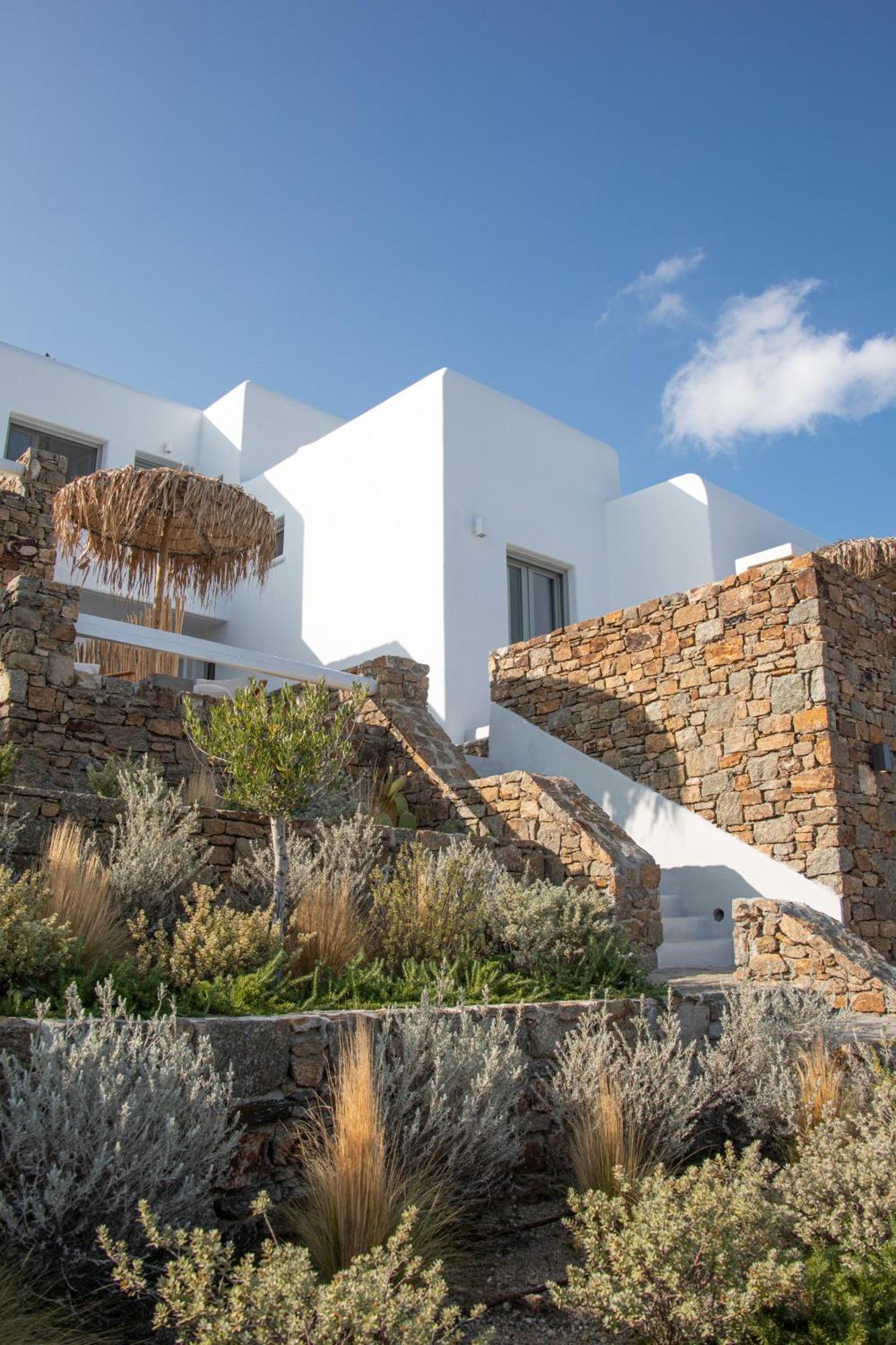 The Summit Of Mykonos Bed & Breakfast Кало Ливади Екстериор снимка
