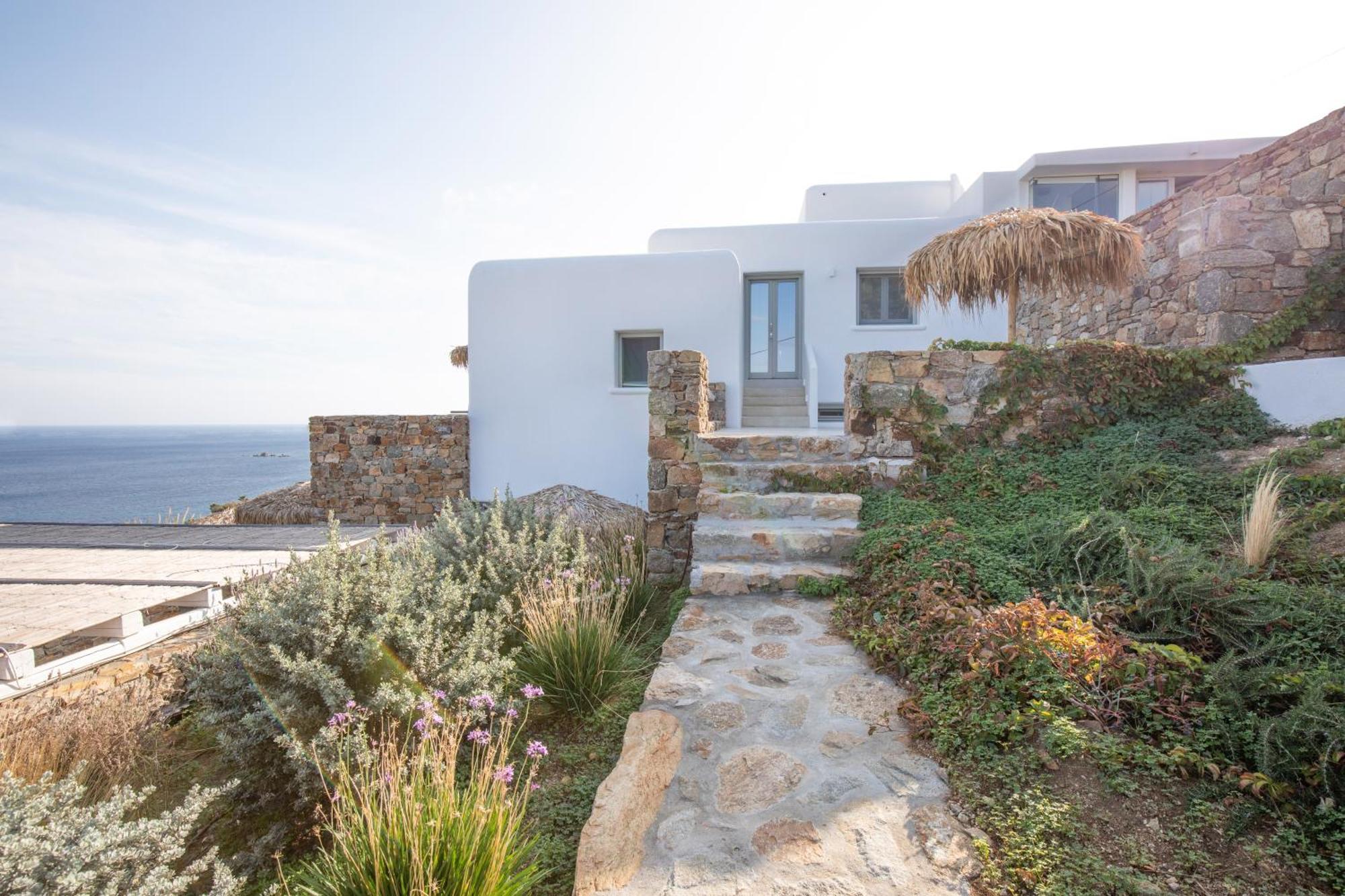 The Summit Of Mykonos Bed & Breakfast Кало Ливади Екстериор снимка