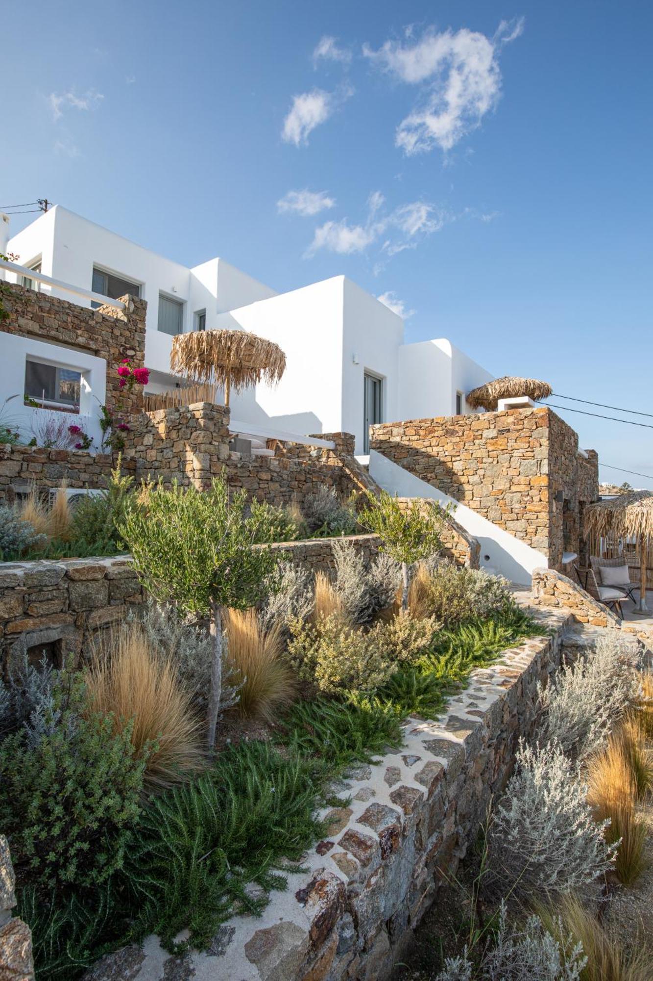 The Summit Of Mykonos Bed & Breakfast Кало Ливади Екстериор снимка