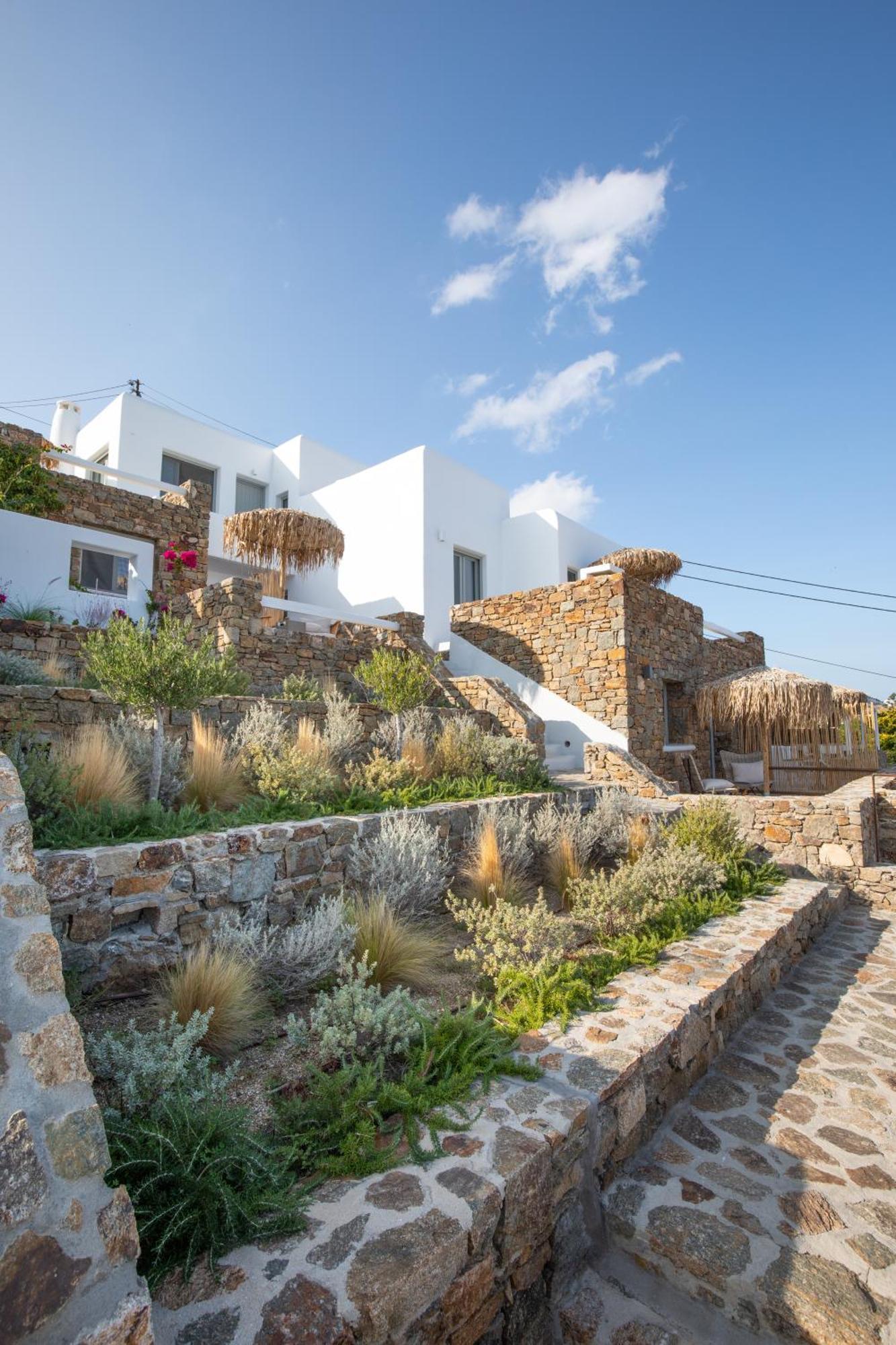 The Summit Of Mykonos Bed & Breakfast Кало Ливади Екстериор снимка