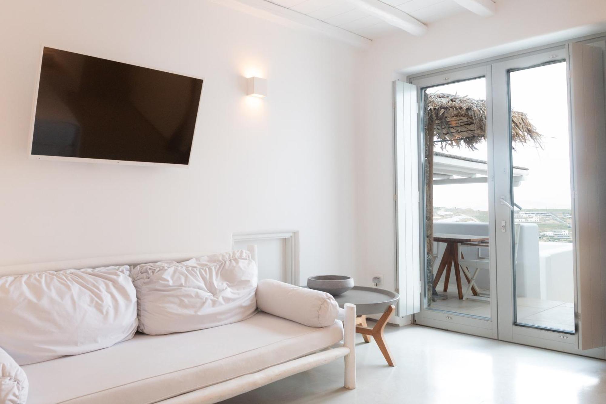 The Summit Of Mykonos Bed & Breakfast Кало Ливади Екстериор снимка